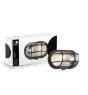D'Lite Vägglampa Ecco Svart Oval | IP44 - Passande för 1x E27