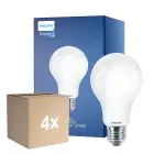 Flerpack 4x Philips Classic LED Lampa E27 Päron Matt 17.5W 2452lm - 827 Extra Varm Vit | Ersättare 150W